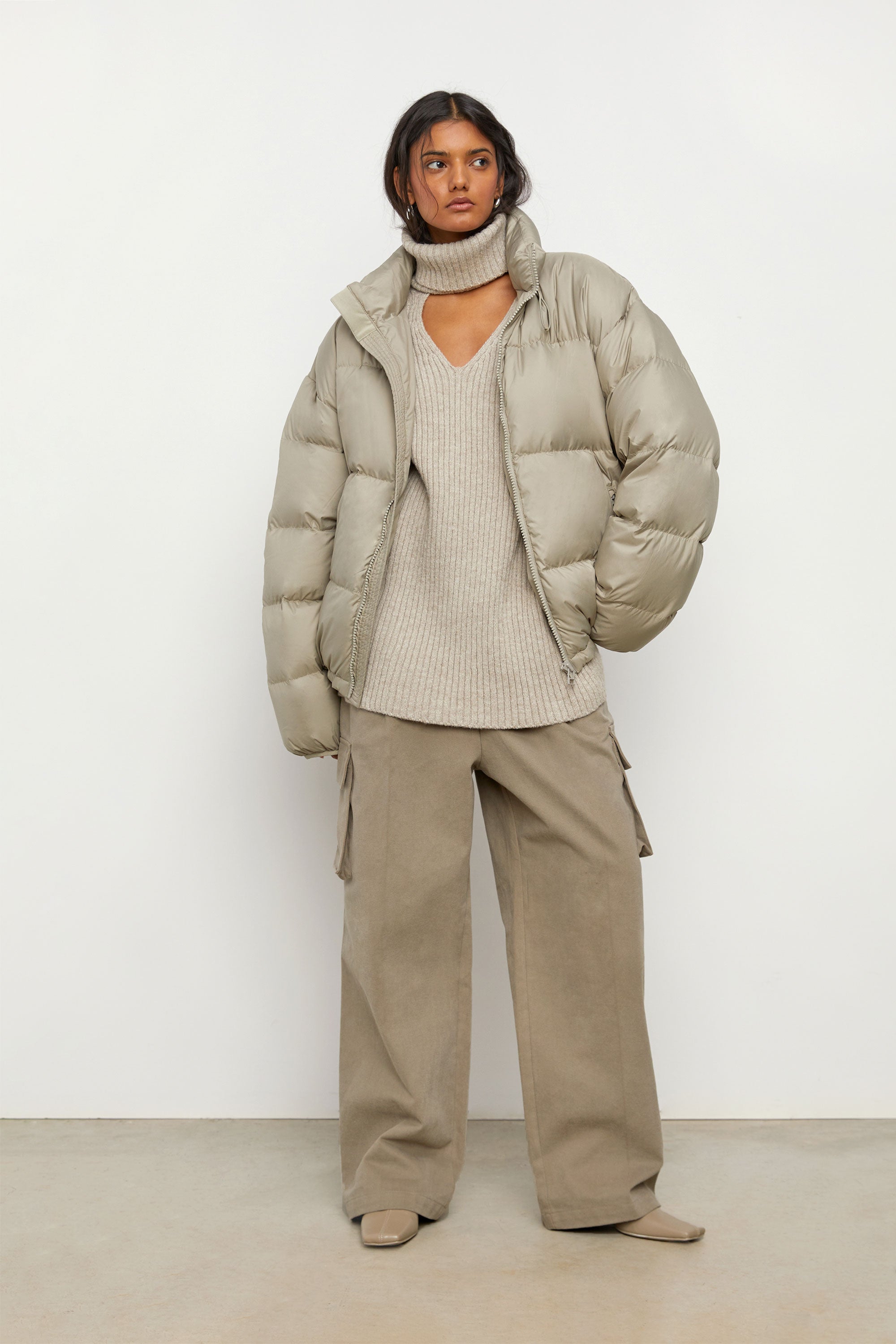 ARULL 今期　soft air down jacket The Air Puffer | OAK + FORT