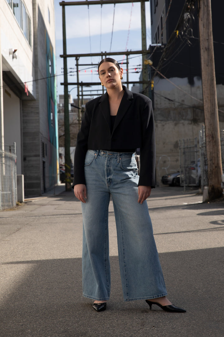 EXTRA BAGGY WIDE LEG UTILITY JEAN