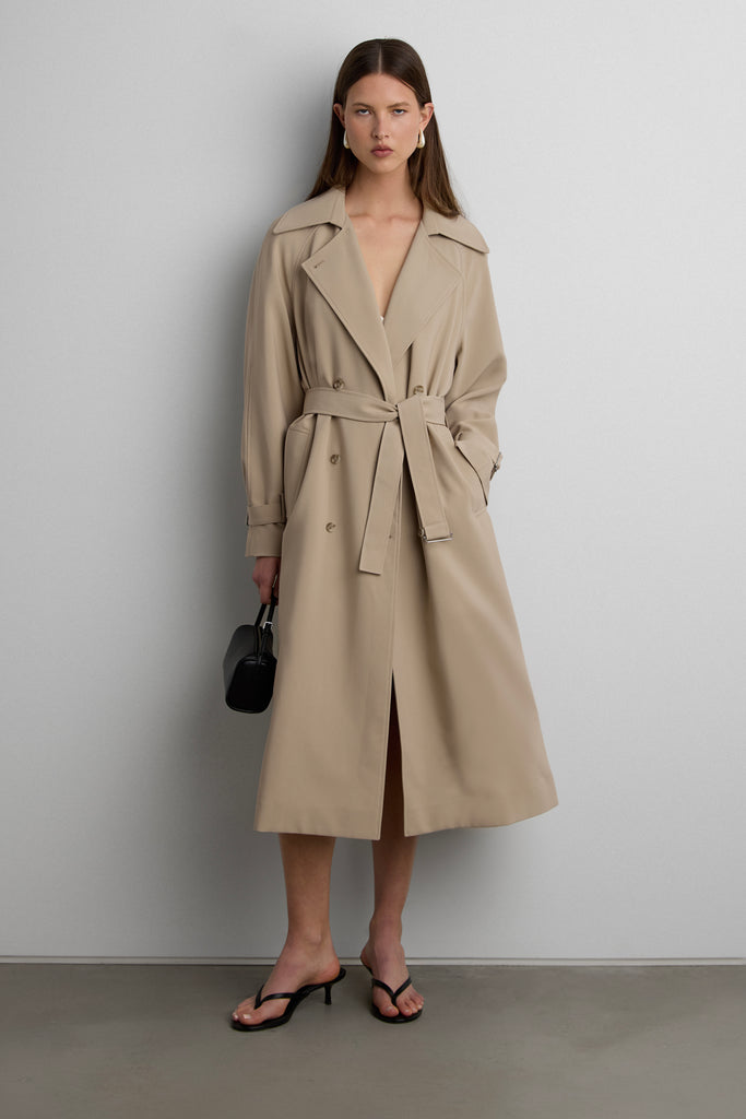 Oversized Trench Coat | OAK + FORT