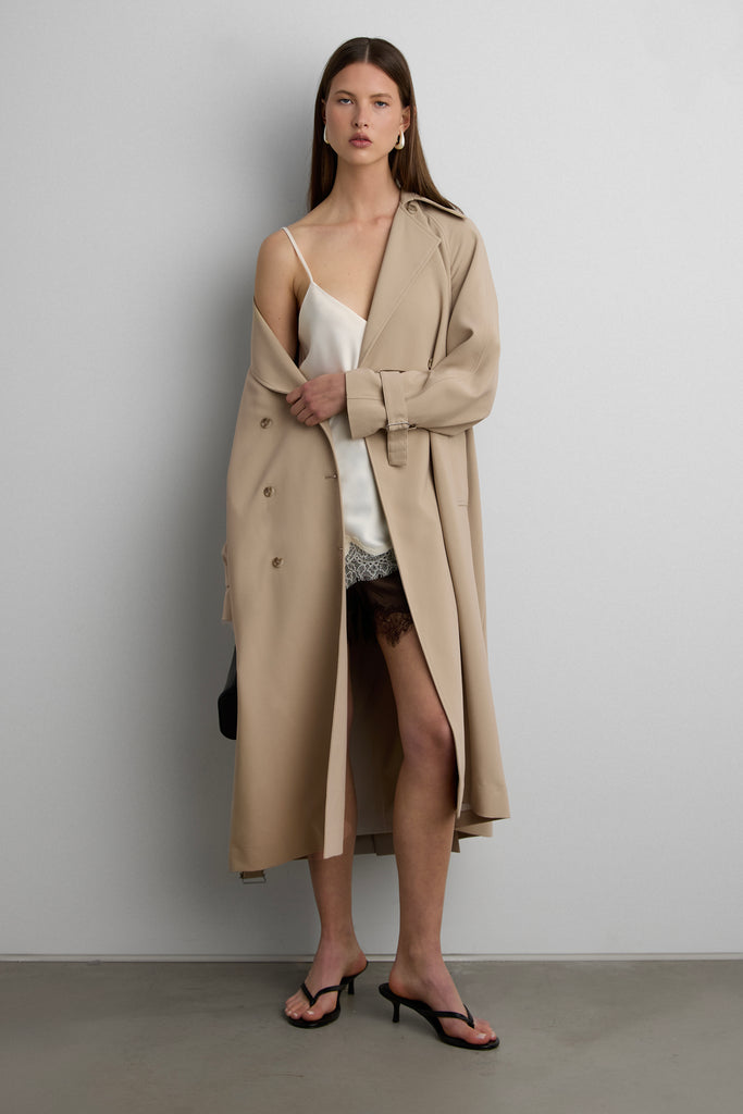 Oversized Trench Coat | OAK + FORT