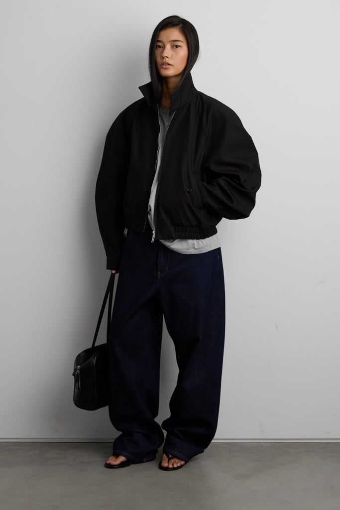 Structured Funnel Neck Jacket | OAK + FORT