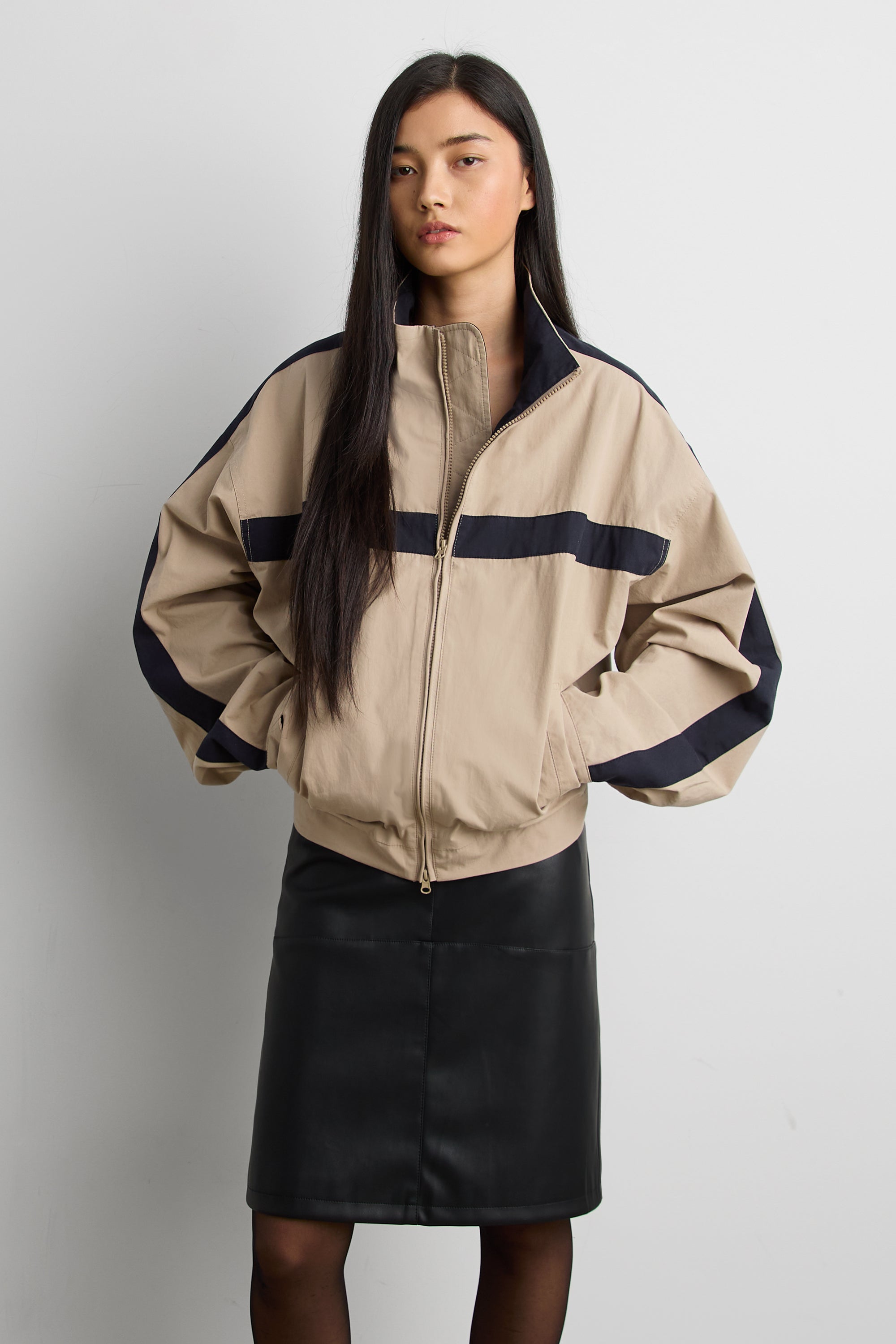 Windbreaker Zip-Up Jacket | OAK + FORT