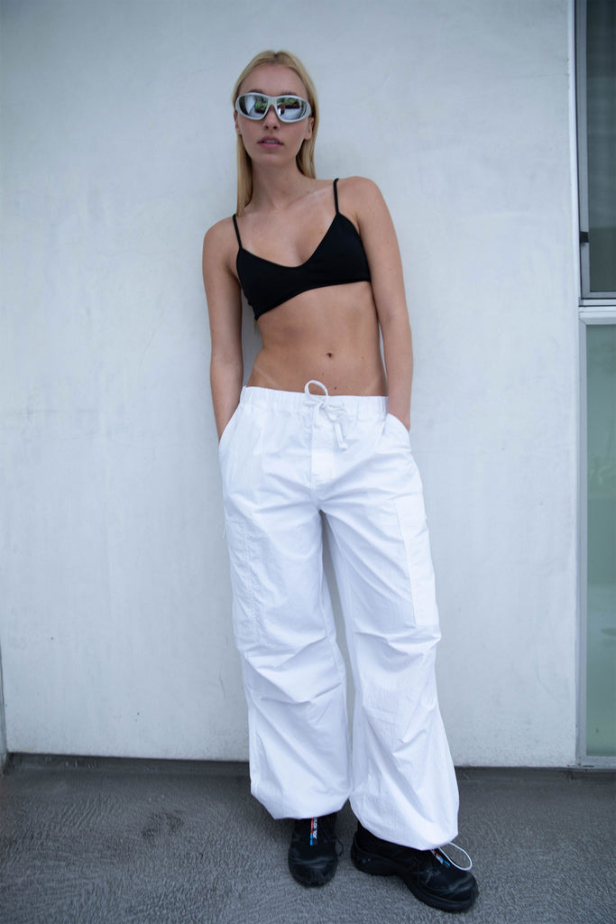 Wide Leg Parachute Pant | OAK + FORT