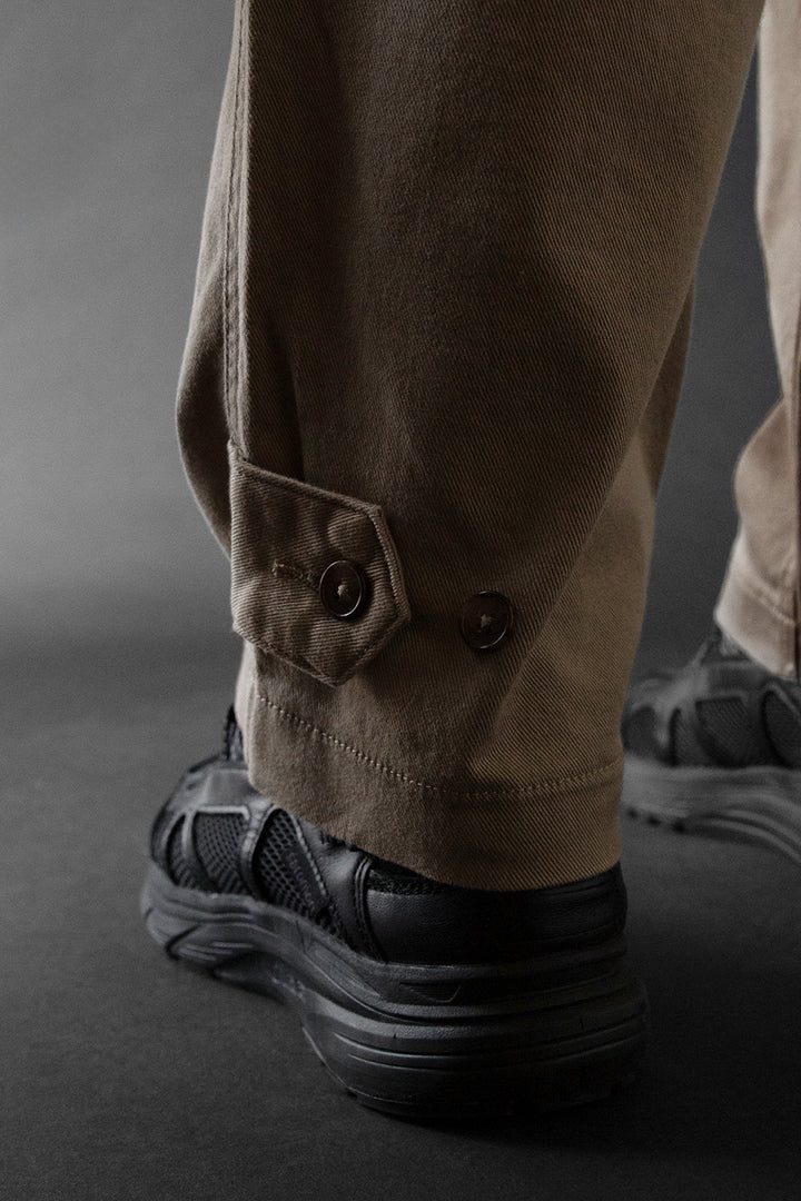 COTTON TWILL CARGO PANT