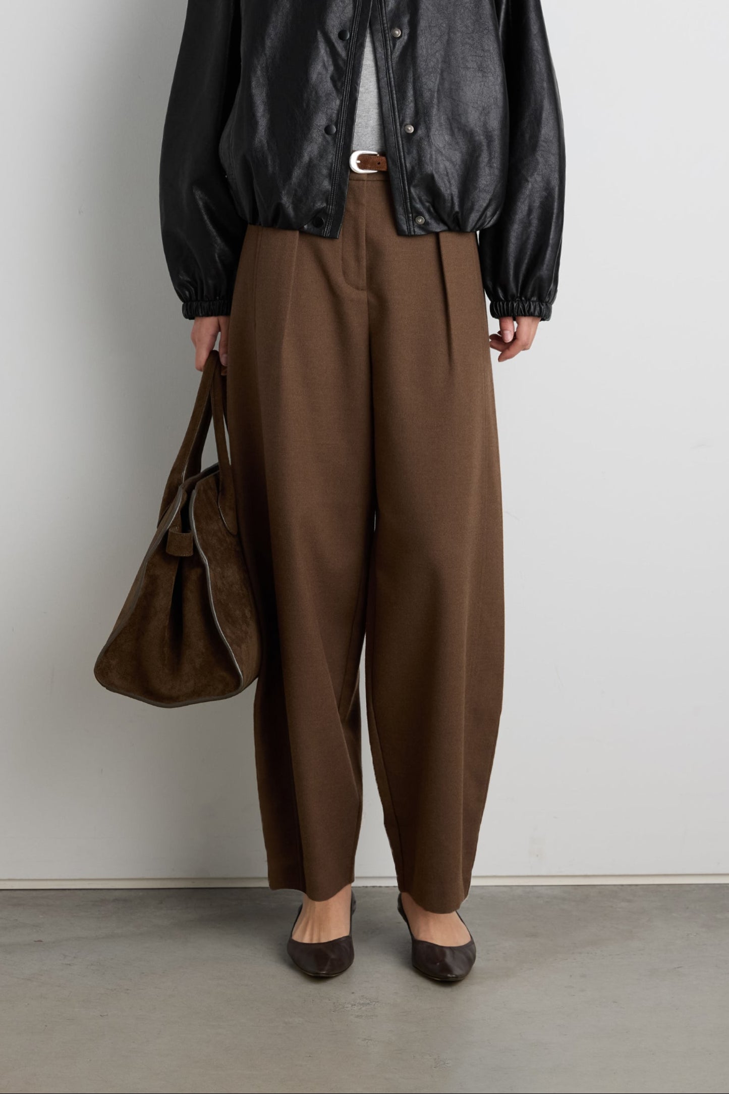 Barrel Leg Trouser | OAK + FORT