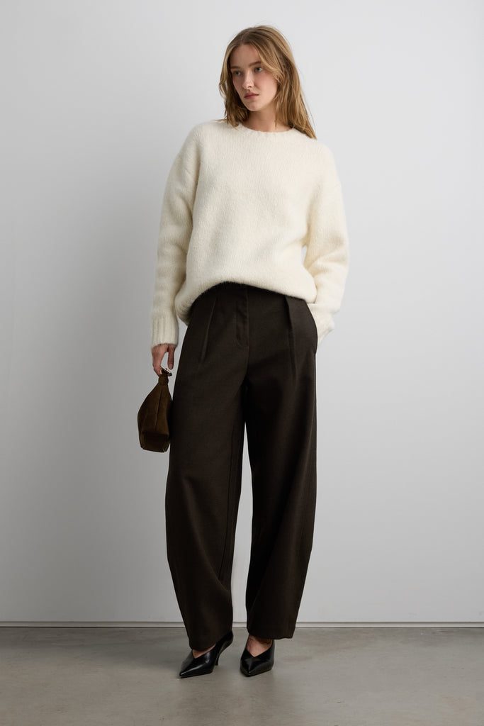 Barrel Leg Trouser | OAK + FORT