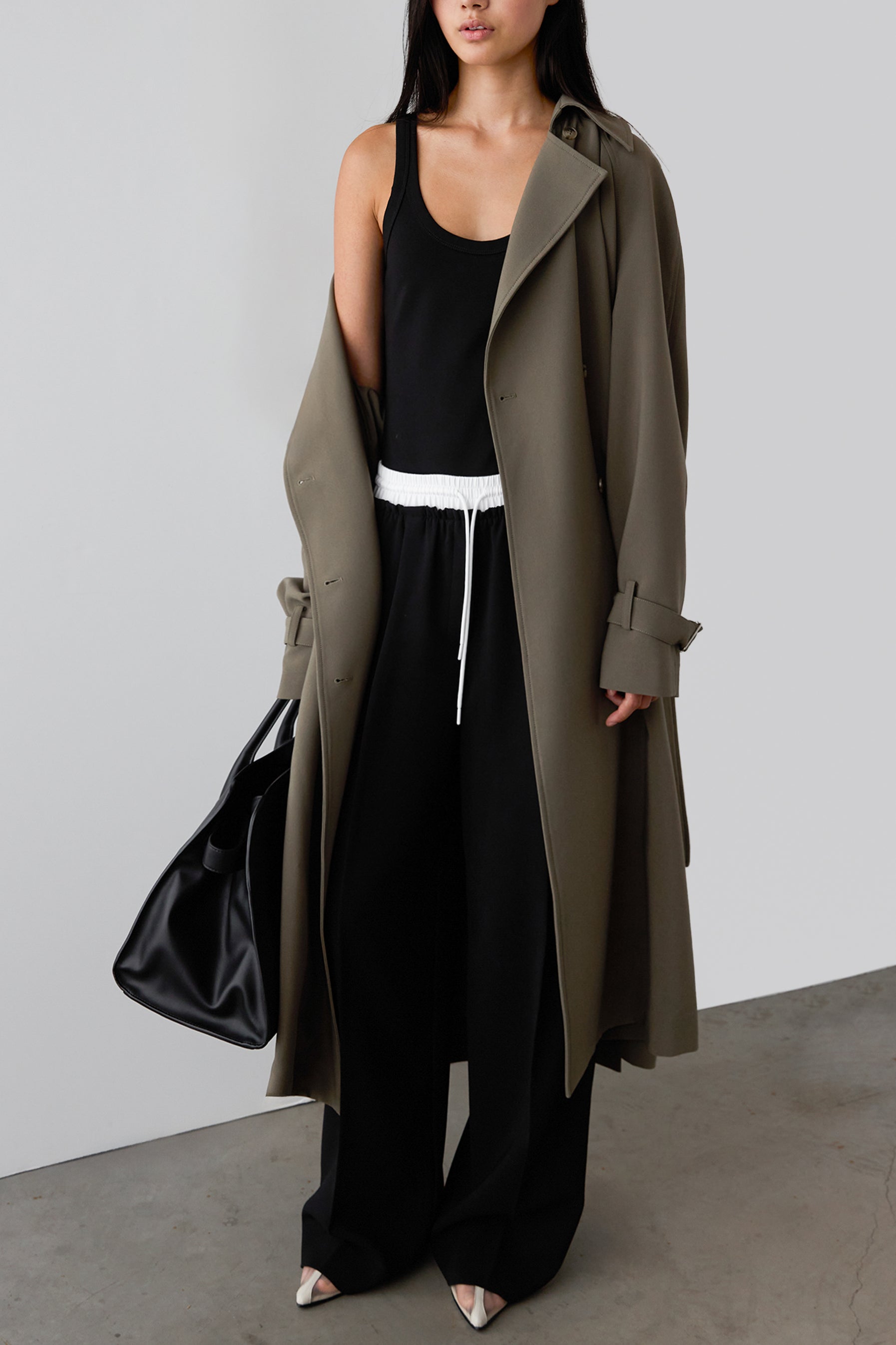 Oversized Trench Coat | OAK + FORT
