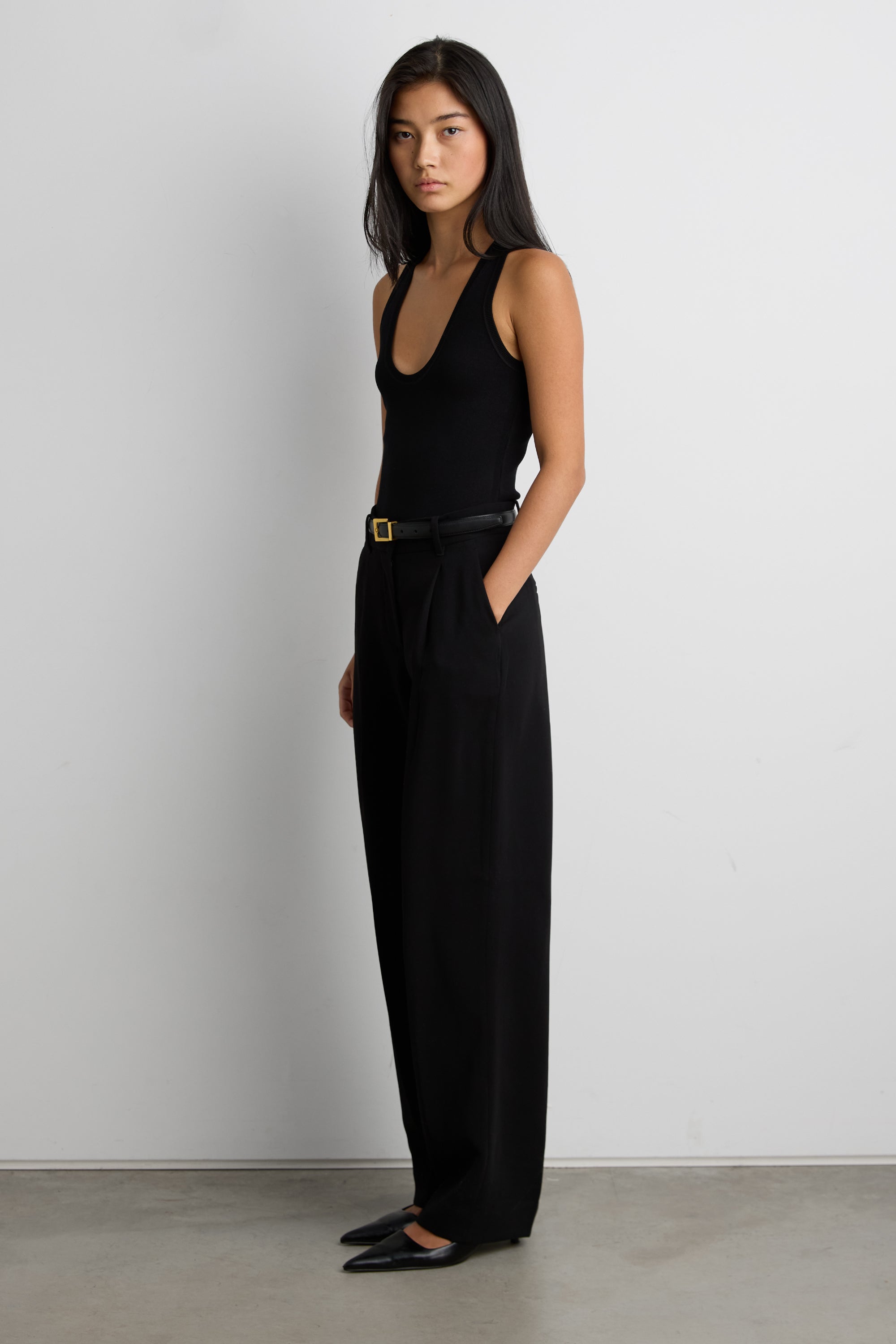 Button Front Suiting Vest | OAK + FORT