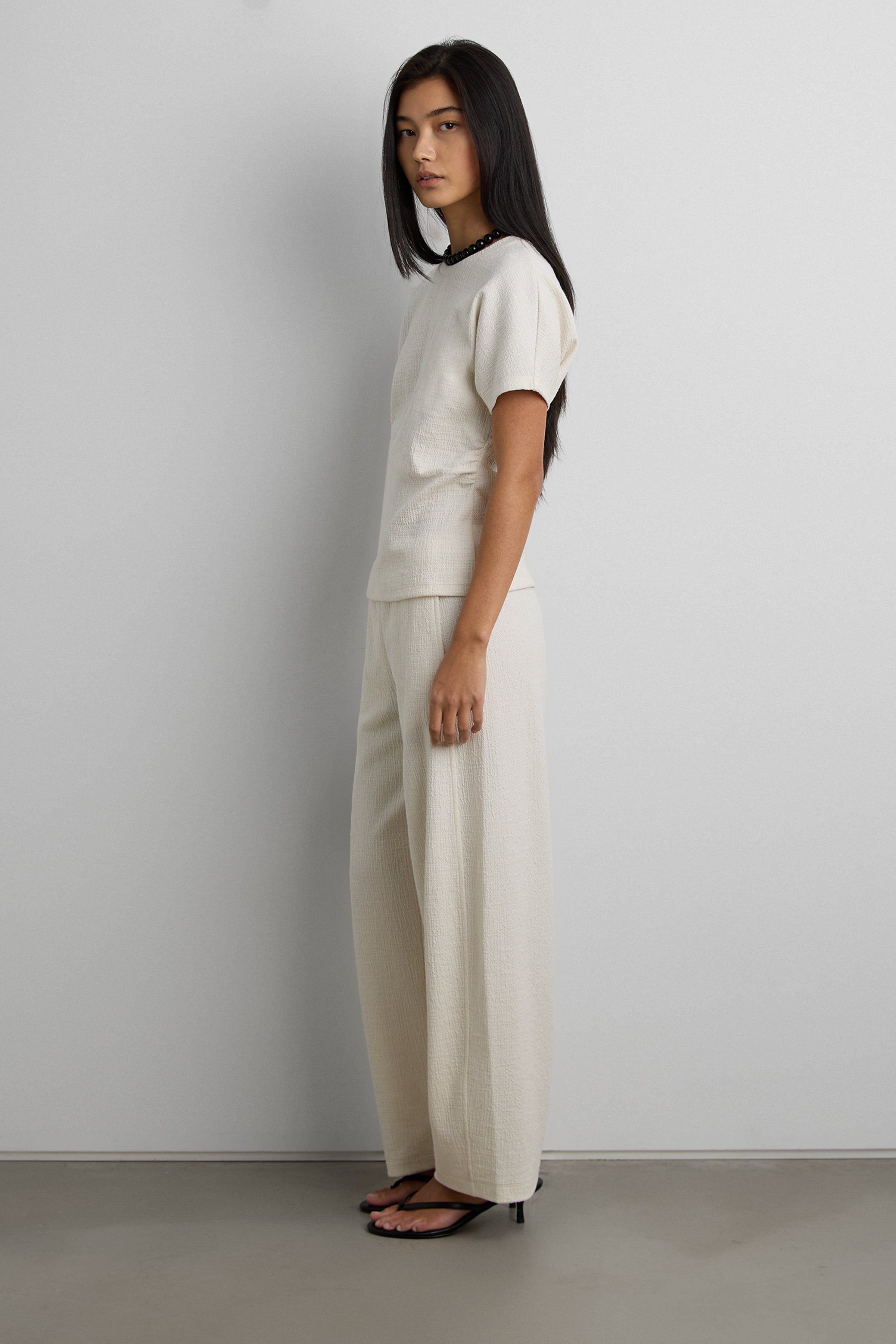 Cropped Lightweight Button Front Cardigan | OAK + FORT