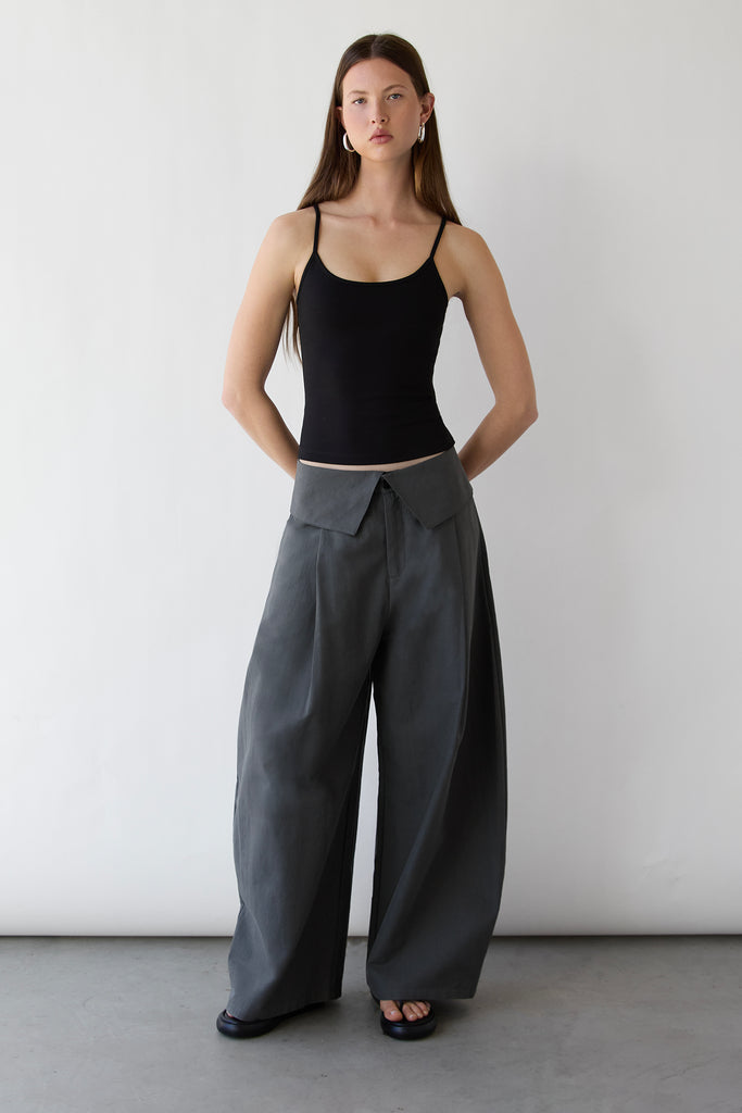 Fold-Over Waist Pant | OAK + FORT