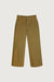 CROPPED LENGTH TWILL WIDE LEG PANT