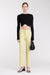 LONG LENGTH TWILL WIDE LEG PANT