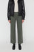 LONG LENGTH TWILL WIDE LEG PANT