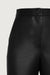 STRAIGHT LEG VEGAN LEATHER PANT