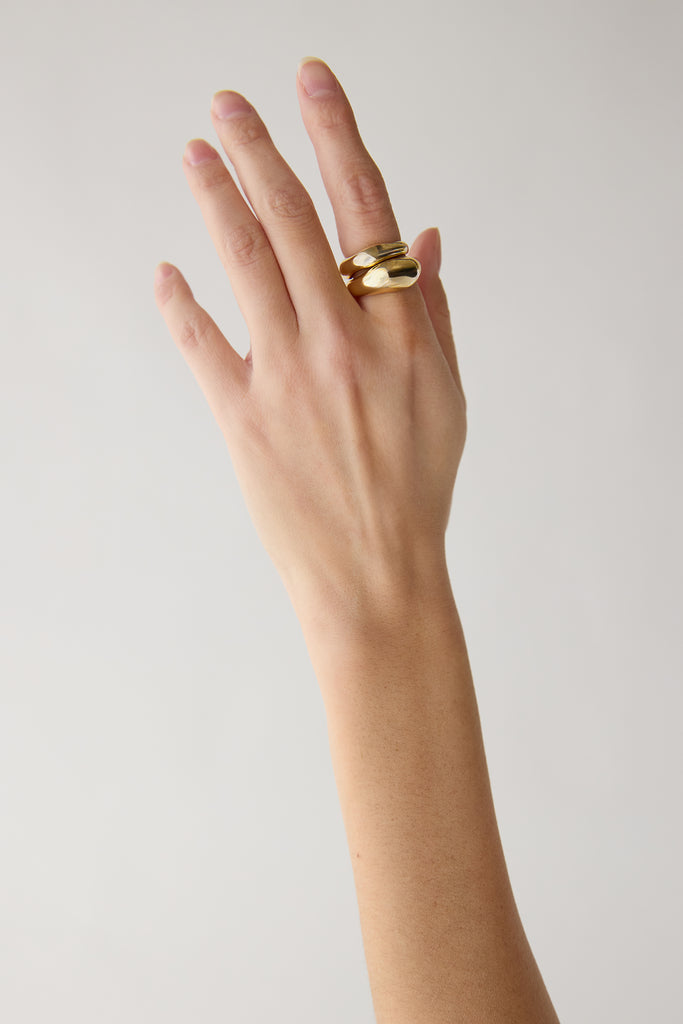 Thick Warped Ring | OAK + FORT