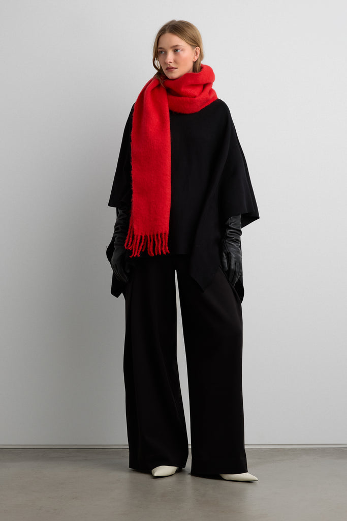 Solid Scarf with Tassels | OAK + FORT