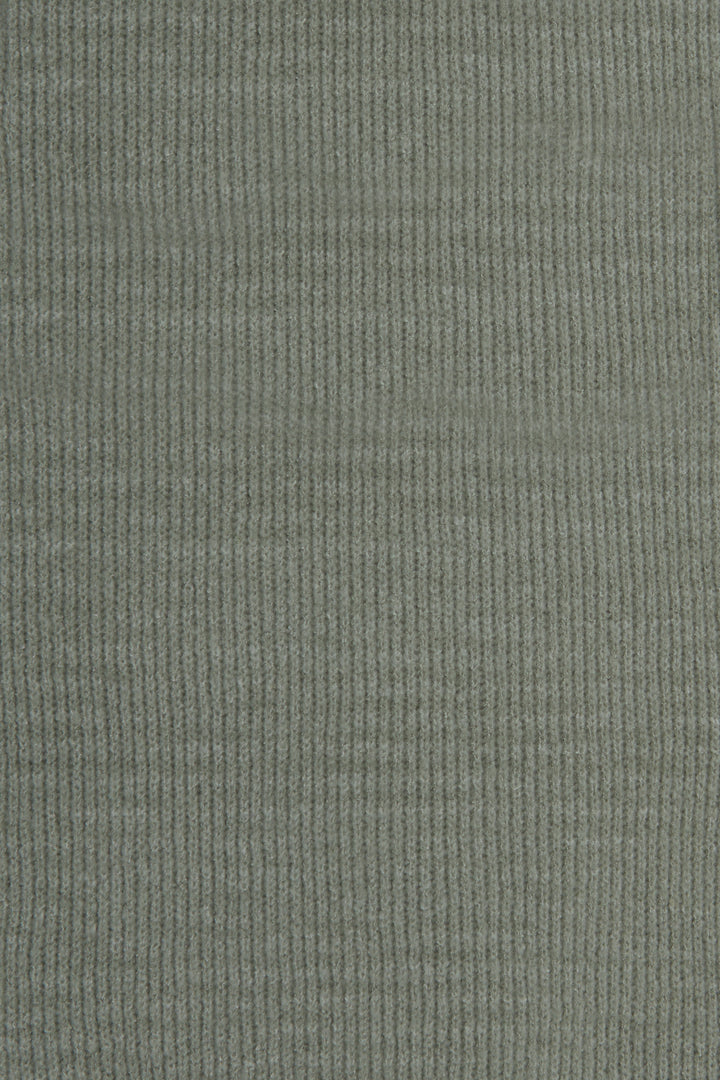 RIBBED SCARF in Moon Mist — alternate angle