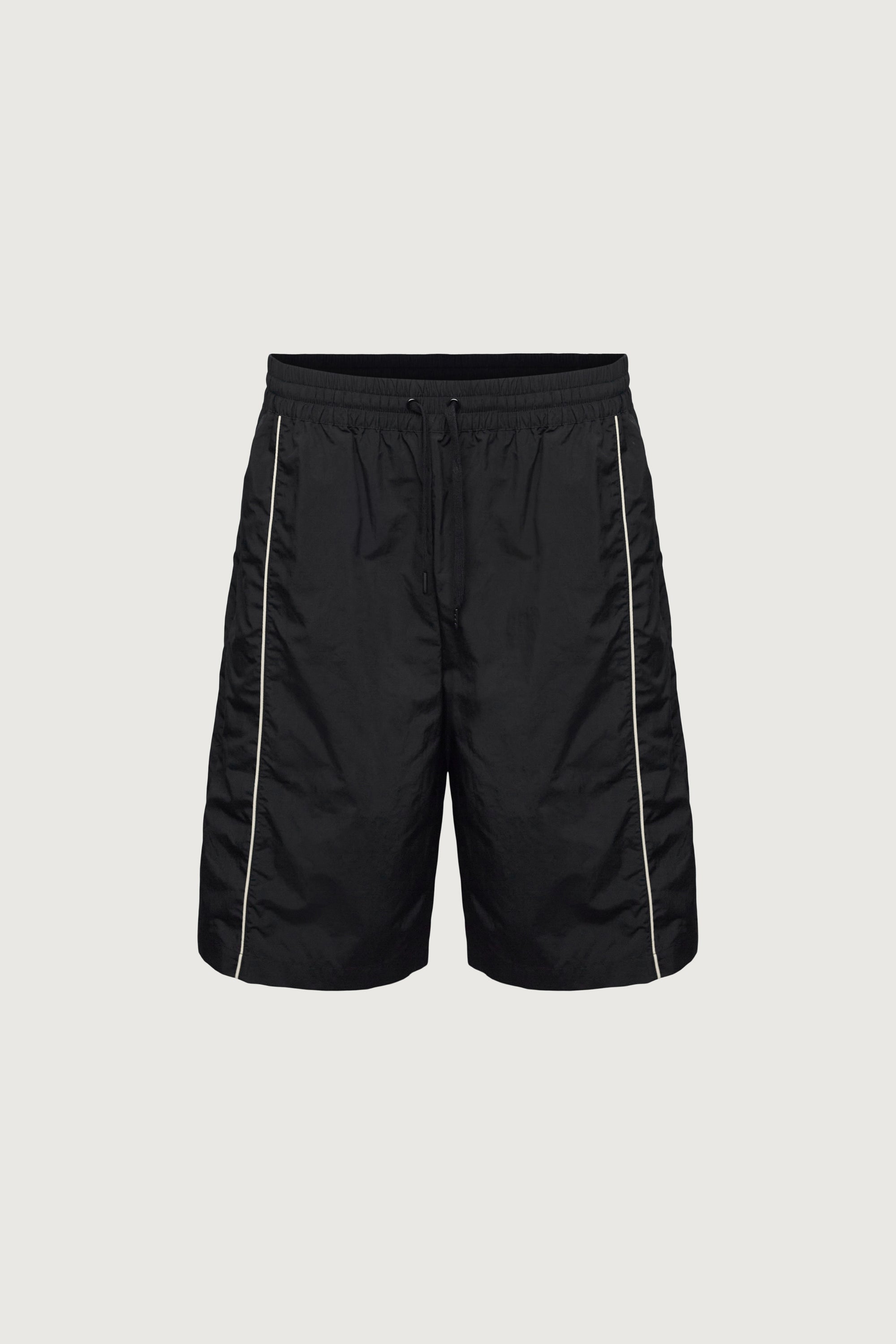 Black nylon shorts shop