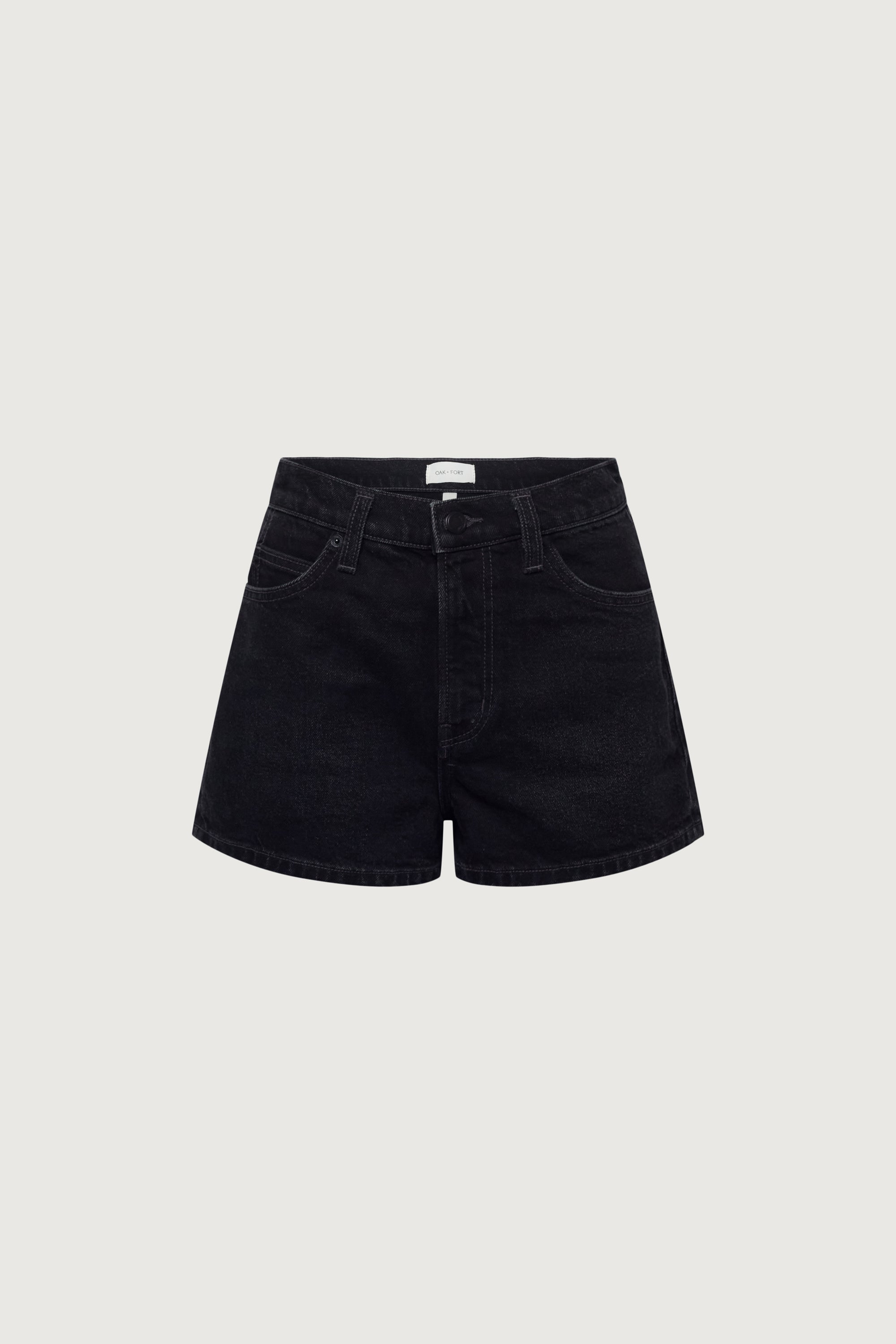 Black tight denim shorts store