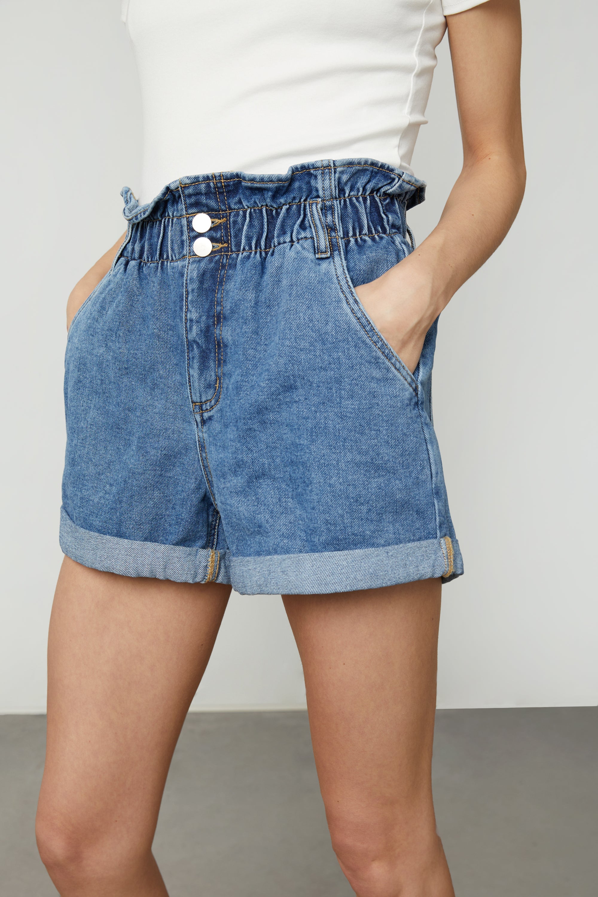 Paperbag Jean Short OAK FORT