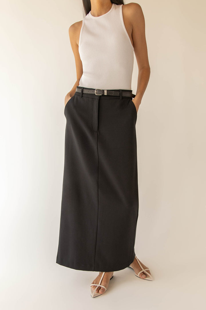 MAXI SUITING SKIRT