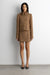 Boucle wool blend mini skirt in malt ball — main image