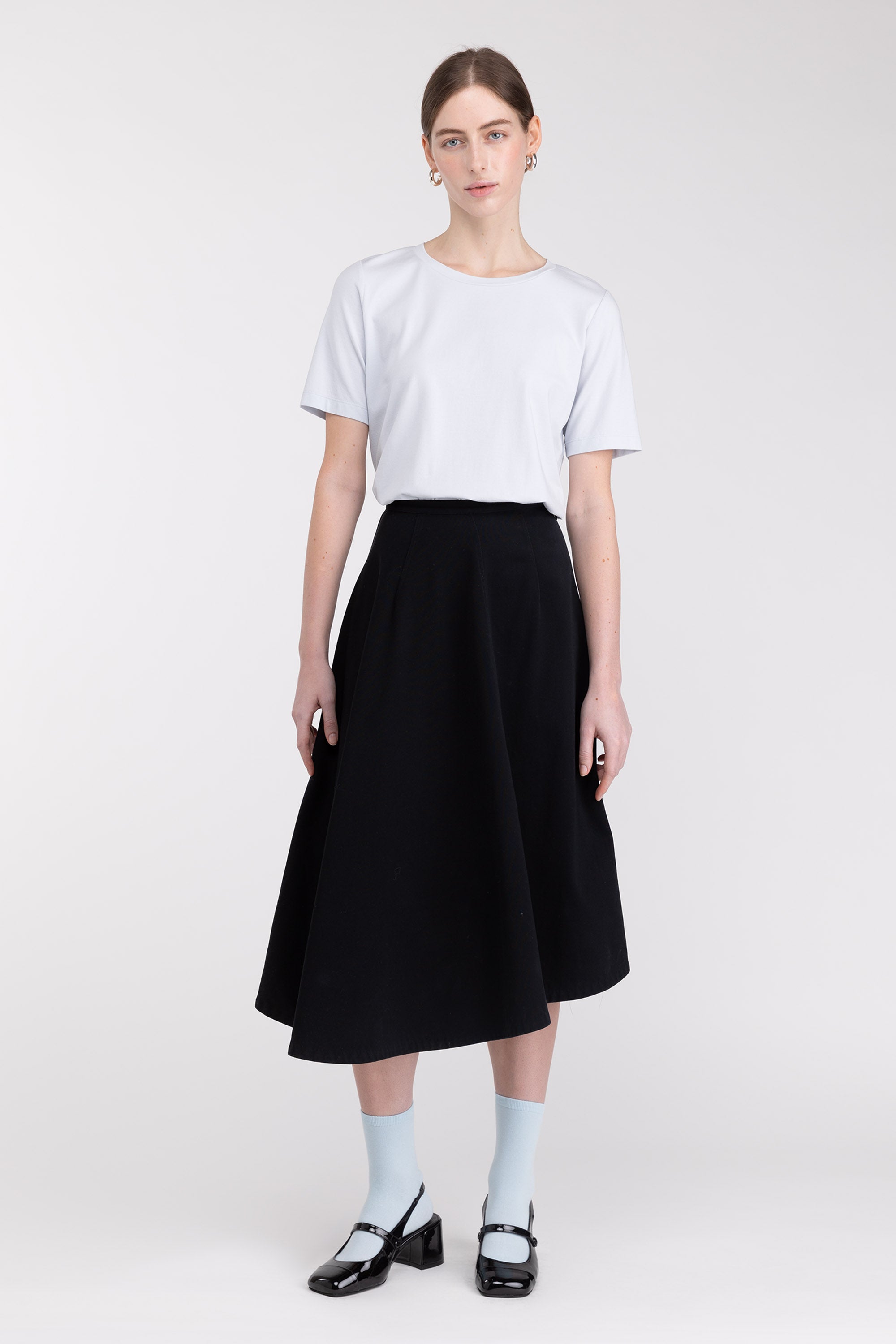 Gingham Puff Sleeve Mini Dress | OAK + FORT