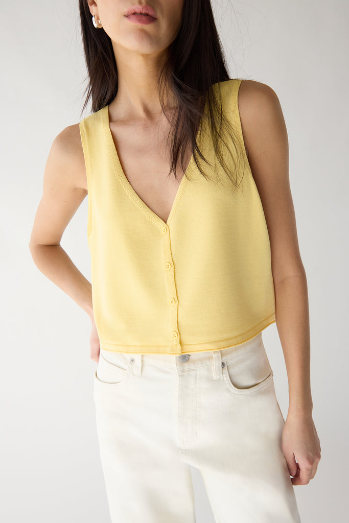 Button Front Tank | OAK + FORT