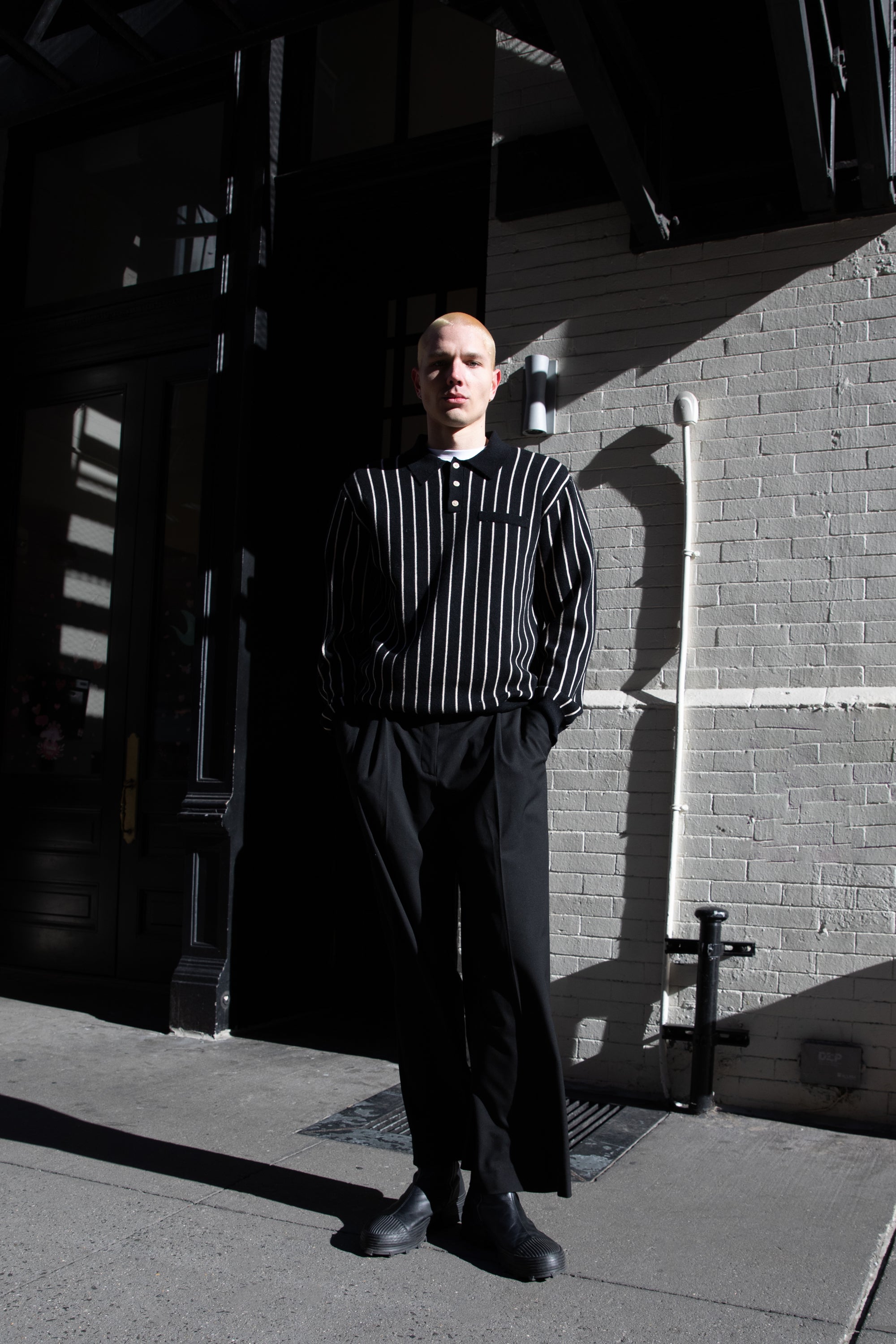 Striped Rugby Sweater | OAK + FORT