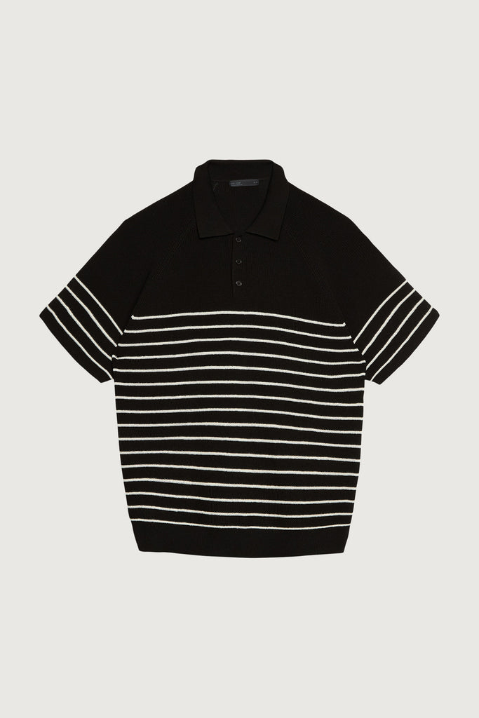 Striped Polo Shirt | OAK + FORT