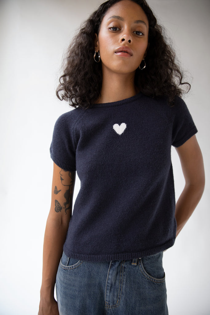 Short Sleeve Sweater | OAK + FORT