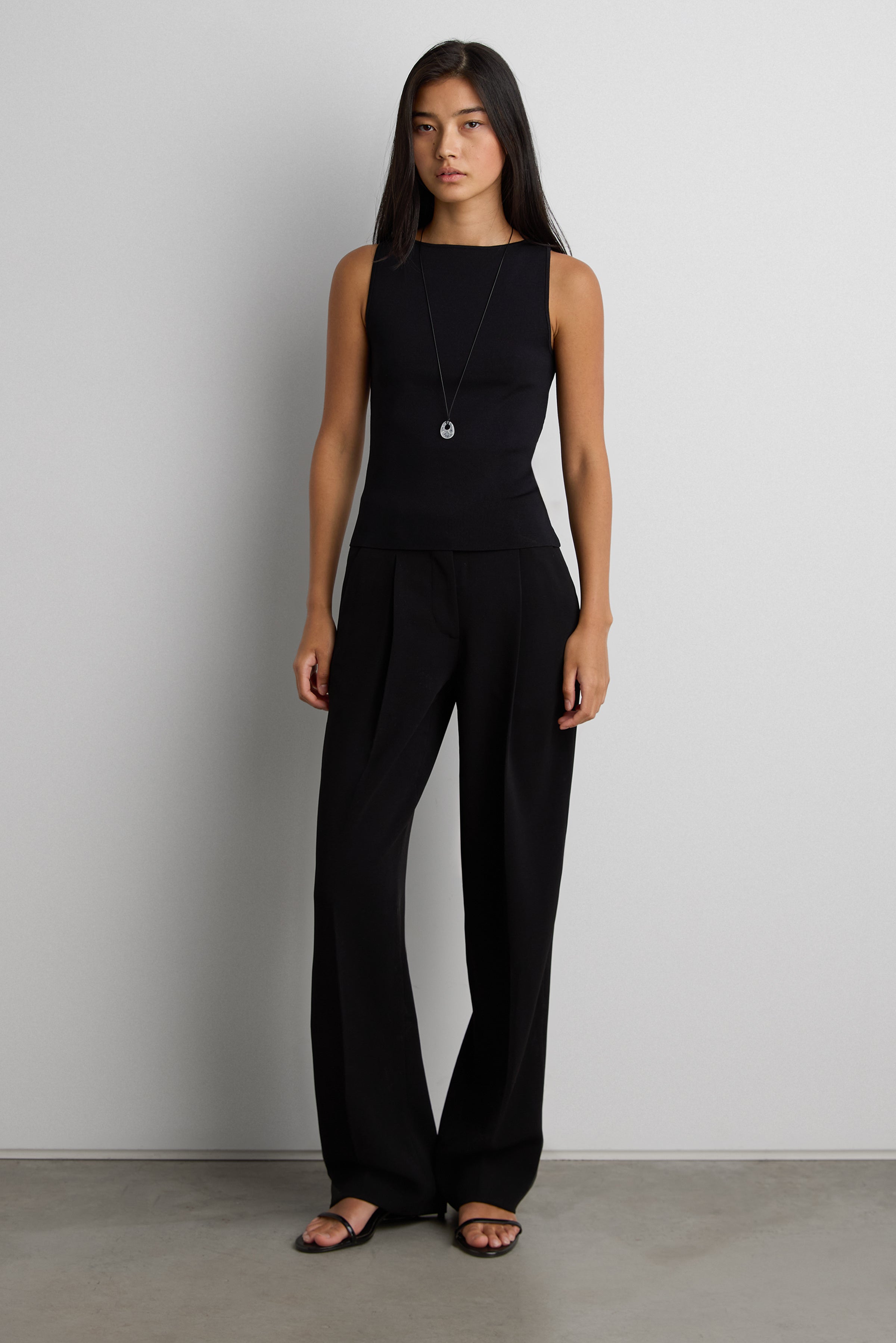 Boat Neck Tank Top | OAK + FORT