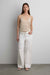 Linen blend tank top in linen — main image
