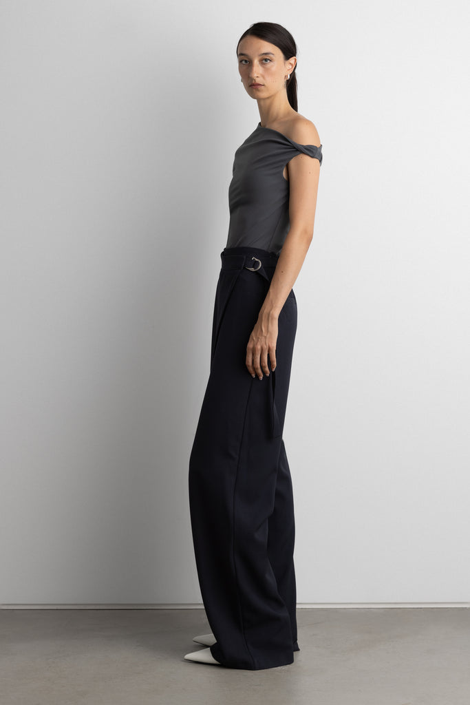 Off Shoulder Top with Side Twist Detail | OAK + FORT
