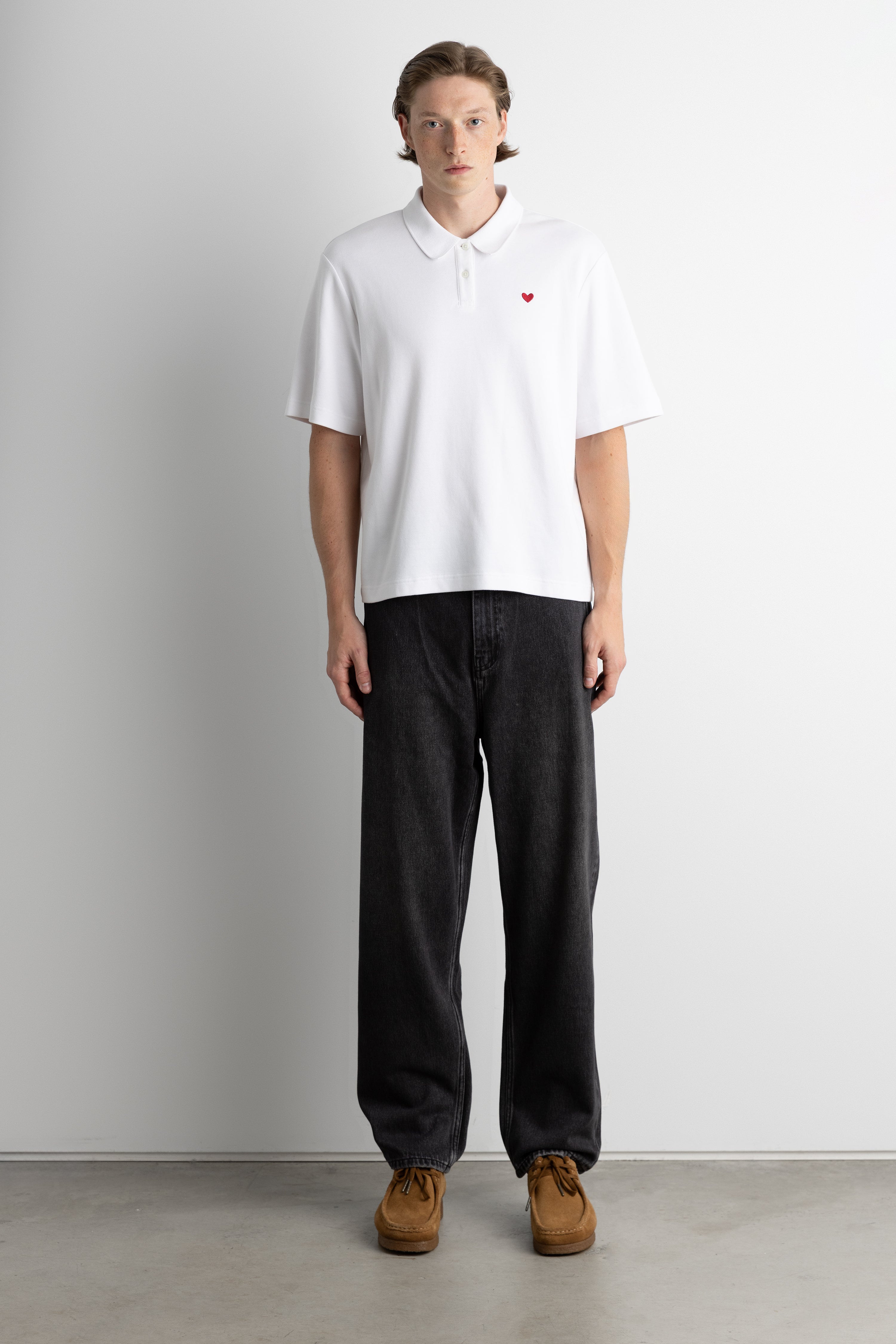 Oversized Boxy Polo | OAK + FORT