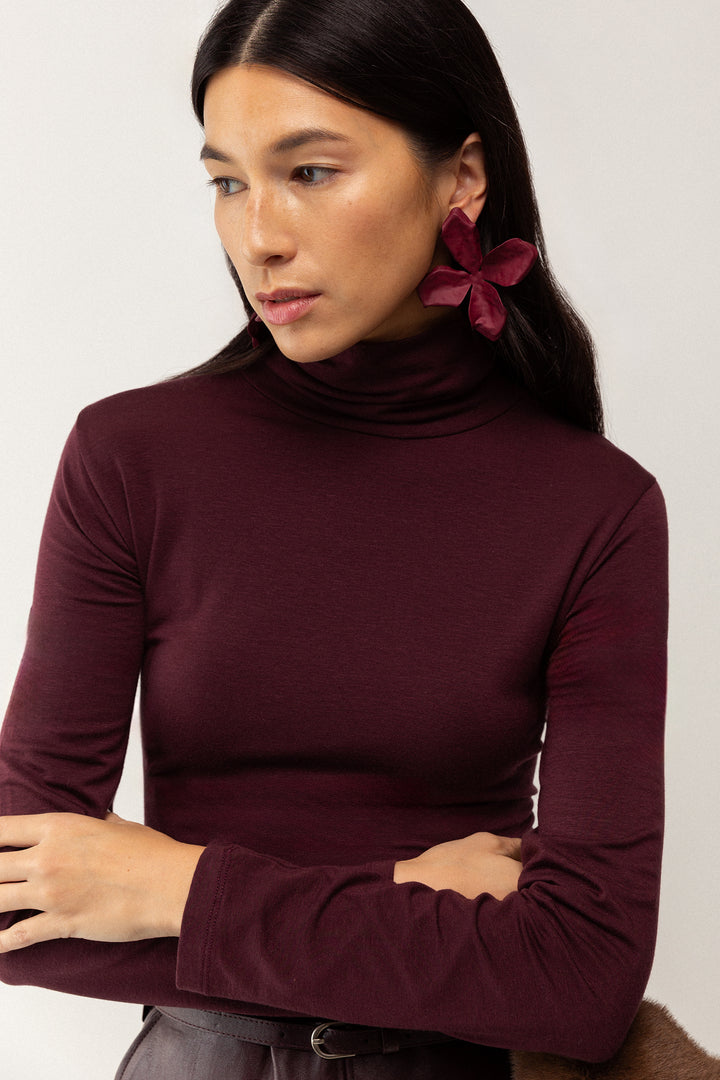 TURTLENECK LONG SLEEVE TOP