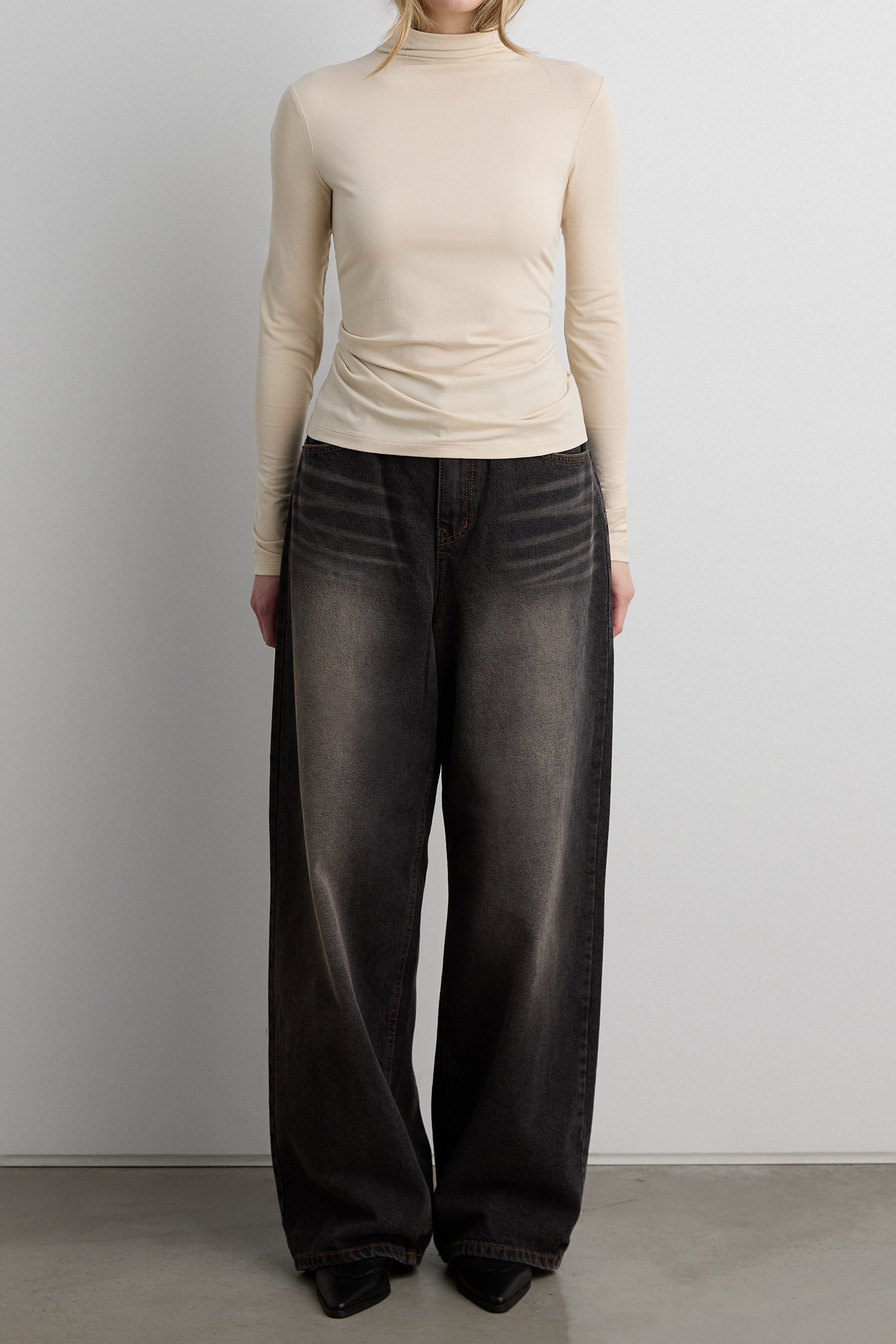 Mockneck Top | OAK + FORT