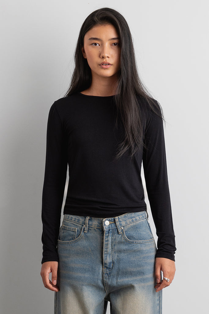 Soft Classic Long Sleeve Top | OAK + FORT