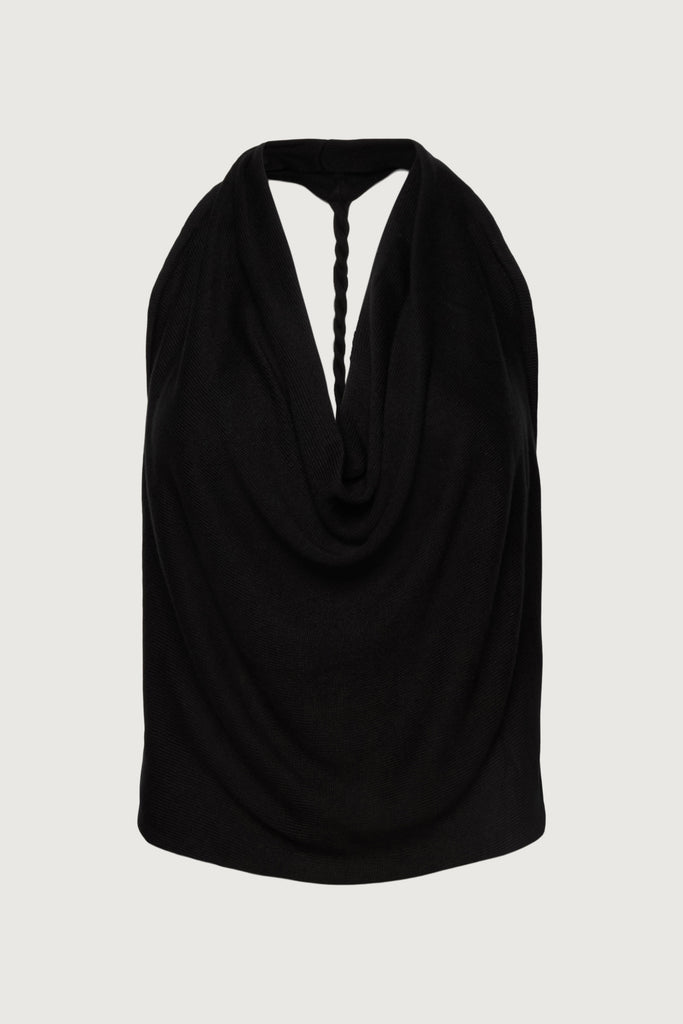 Braided Back Cowl Tank Top | OAK + FORT